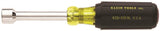 KLEIN TOOLS 630-1/2 Nut Driver, 1/2 in Drive, 7-5/16 in OAL, Cushion-Grip Handle, Chrome Handle, 3 in L Shank