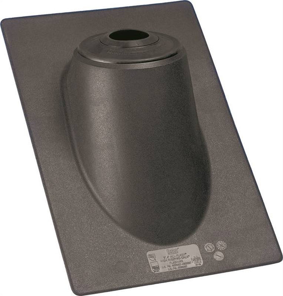 Hercules High-Rise Series 11930 Roof Flashing, 19 in OAL, 11 in OAW, Thermoplastic