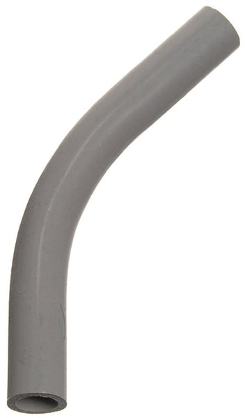 Carlon UA7AER-CAR Conduit Elbow, 45 deg Angle, PVC, Gray