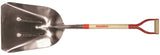 RAZOR-BACK 53130 Scoop Shovel, 15-1/4 in W Blade, 19-3/4 in L Blade, Aluminum Blade, Hardwood Handle, D-Shaped Handle