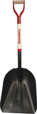 UnionTools 53121 Scoop Shovel, 14-1/4 in W Blade, 19 in L Blade, Steel Blade, Hardwood Handle, D-Shaped Handle