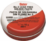 Oatey 30011 Flux, 1.7 oz, Paste, Yellow