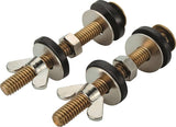 ProSource Tank-to-Bowl Connector Kit, Brass, For: Connecting Toilet Tank to Toilet Bowl