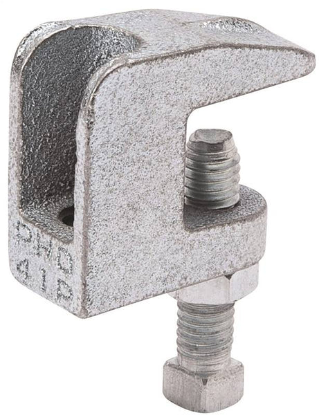 B & K G60-038HC Universal Beam Clamp, Malleable Iron, Galvanized