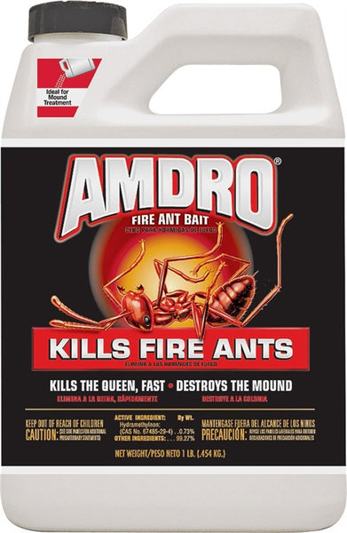 Amdro 100099070 Fire Ant Bait, Granular, 1 lb Can