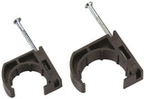 B & K P24-050HC Half Pipe Clamp, Polypropylene, 1/2 in Pipe/Conduit