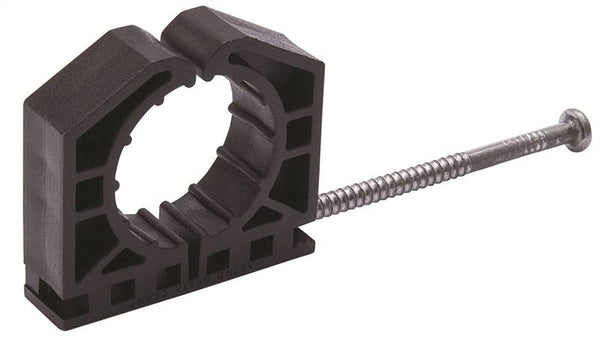 B & K P25-075HC Full Pipe Clamp, Polypropylene, 3/4 in Pipe/Conduit