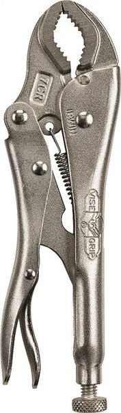 IRWIN Original Series 4935578 Locking Plier, 7 in OAL, 1-1/2 in Jaw Opening, Plain-Grip Handle, 3/8 in W Jaw