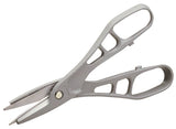 Malco Andy Snip M12N/M12 Pattern Snip, 12 in OAL, 3 in L Cut, Straight Cut, Steel Blade, Loop Handle, Gray Handle