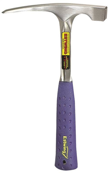 Estwing E3-20BLC/E3-20BL Bricklayer Hammer, 20 oz Head, Tile Setter, Smooth Head, Steel Head, 11-1/4 in OAL