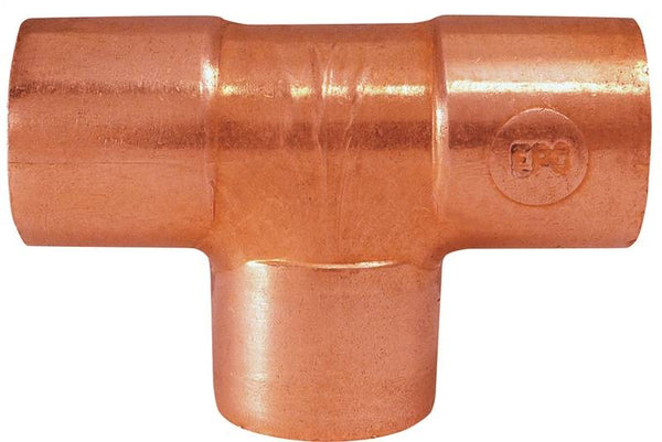 EPC 111 Series 32640 Pipe Tee, 1/4 in, Sweat, Copper