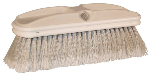 DQB 11713 Washing Brush, 2-1/2 in L Trim, 9 in OAL, Synthetic Trim, Poly Handle