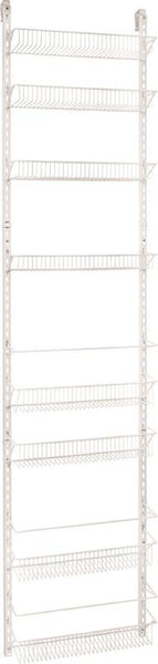 ClosetMaid 123300 Wall and Door Rack, Metal, White