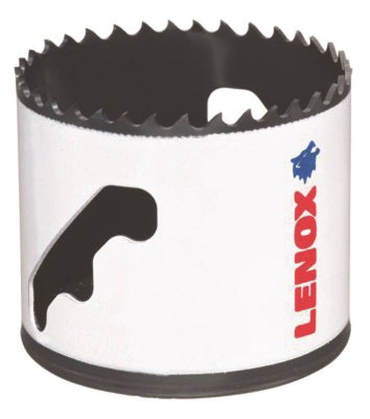 Lenox Speed Slot 2060599 Hole Saw, 2-3/8 in Dia, 1-5/8 in D Cutting, 4/6 TPI, HSS Cutting Edge