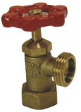 B & K ProLine Series 102-104 Boiler Drain Valve, 3/4 in Connection, FPT x Hose, 125 psi Pressure, Brass Body