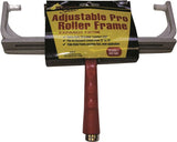 Linzer RF210 Roller Frame, 12 to 18 in L Roller, Threaded Handle