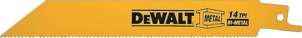 DeWALT DW4808-2 Reciprocating Saw Blade, 2-7/8 in W, 6 in L, 14 TPI