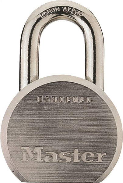Master Lock 930DPF Padlock, Keyed Different Key, 7/16 in Dia Shackle, Hardened Boron Alloy Steel Shackle
