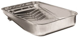 WOOSTER Hefty Deep-Well R405-13 Paint Tray, 19 in L, 13 in W, 3 qt Capacity, Steel, Clear