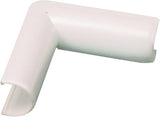 Wiremold C17 Wireway Inside Elbow, Non-Metallic, PVC, White