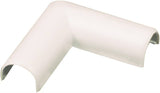 Wiremold C16 Wireway Elbow, Flat, PVC, White