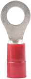 GB 20-102 Ring Terminal, 600 V, 22 to 18 AWG Wire, #8 to 10 Stud, Vinyl Insulation, Copper Contact, Red