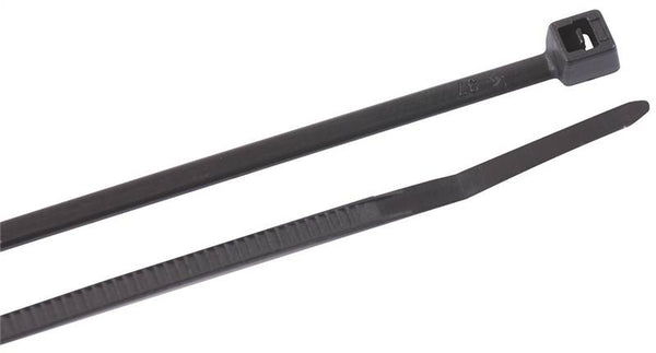 GB 45-104UVB Cable Tie, 6/6 Nylon, Black