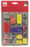 GB TK-100 Wire Connector Kit, Solderless, Assorted, For: 22 to 10 AWG Wire, 100 -Piece