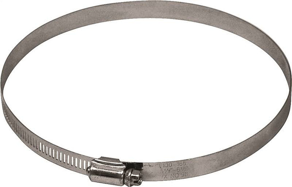 Lambro 283 Worm Gear Clamp, 3 in Duct, Clamping Range: 2-9/16 to 3-1/2 in, Steel, Zinc