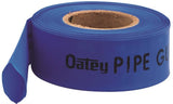 Oatey 38707 Pipe Guard, Polyethylene, Blue, Non-Code Installation