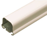 Wiremold B-1 Raceway Wire Channel, 5 ft L, 17/32 in W, 1 -Channel, Metal, Ivory