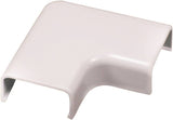 Wiremold C56 Wireway Elbow, Flat, Plastic, White