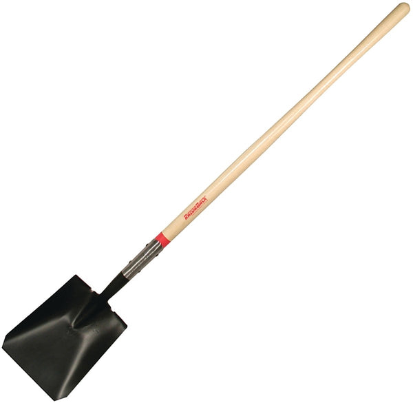 RAZOR-BACK 44363 Square Point Shovel, 9-1/2 in W Blade, Steel Blade, Ashwood Handle, 48 in L Handle