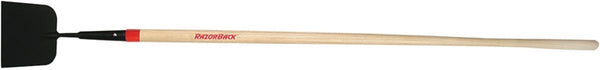 RAZOR-BACK 78202 Sidewalk Scraper, 6 in W Blade, 7 in L Blade, Steel Blade, Wood Handle, White, 54 in L Handle