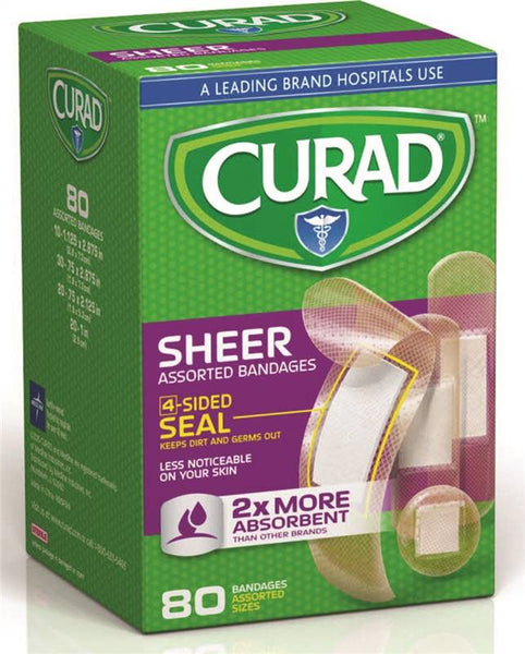 CURAD CUR45243RB Adhesive Bandage, Fabric Bandage