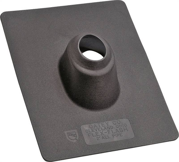 Hercules 14009 Roof Flashing, 11 in OAL, 9 in OAW, Plastic