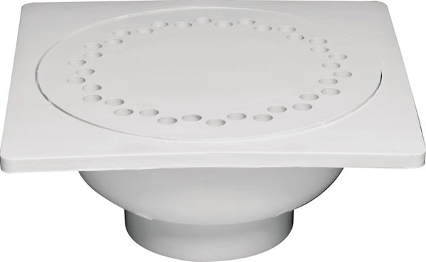 Oatey 43637 Drain Trap, 1-1/2 in, PVC, White, SCH 40 Schedule