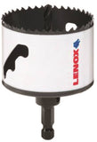 Lenox Speed Slot 1772961 Hole Saw, 2-3/4 in Dia, 1-1/2 in D Cutting, 1/2 in Arbor, HSS Cutting Edge