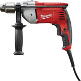 Milwaukee 5376-20 Hammer Drill, 8 A, Keyed Chuck, 1/2 in Chuck, 0 to 2800 rpm Speed