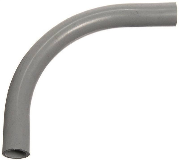 Carlon UB9AK-CAR Conduit Elbow, 90 deg Angle, PVC, Gray