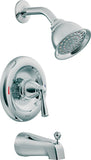 Moen Banbury Series 82910 Tub and Shower Faucet, Standard Showerhead, 1.75 gpm Showerhead, Diverter Tub Spout, 1-Handle