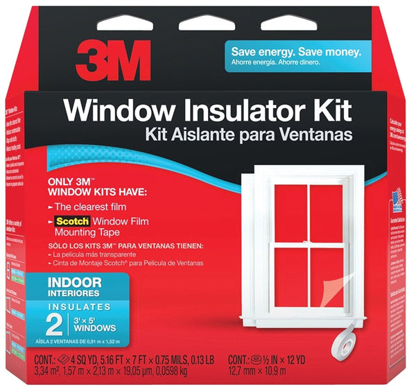 Scotch 2120 Window Insulation Kit, Clear