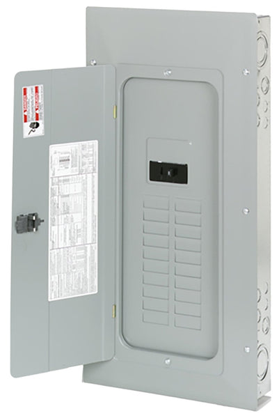 EATON BRP20B200 Indoor Load Center, 40 -Pole, 200 A, 20 -Space, 40 -Circuit, Main Breaker, NEMA 1 Enclosure