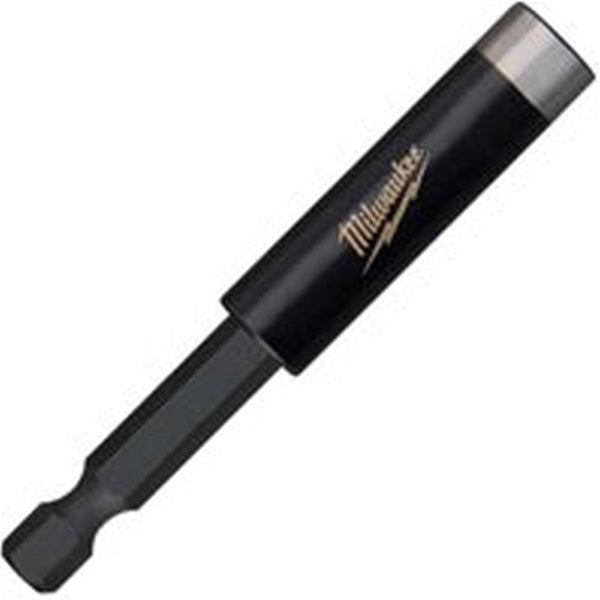 Milwaukee SHOCKWAVE 48-32-4508 Drive Guide with C-Ring, 1/4 in Drive, Hex Drive, 1/4 in Shank, Hex Shank, Steel