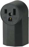 Eaton Cooper Wiring 1252 Power Receptacle, 2 -Pole, 250 V, 50 A, NEMA: NEMA 6-50R, Black