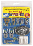 OOK 50900 Picture Hanging Kit, 10 to 30 lb, Steel, Zinc