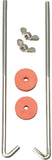 CCI 966-12 J-Hook, Steel, For: 6/12 V Battery Tray and Battery Frame