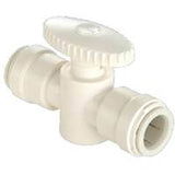 WATTS 3539-10/P-650 Stop Valve, 1/2 in Connection, 250 psi Pressure, Plastic Body