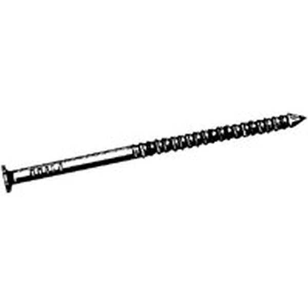 ProFIT 0090215 Pole Barn Nail, 30D, 4-1/2 in L, Steel, Brite, Flat Head, Ring Shank, 5 lb