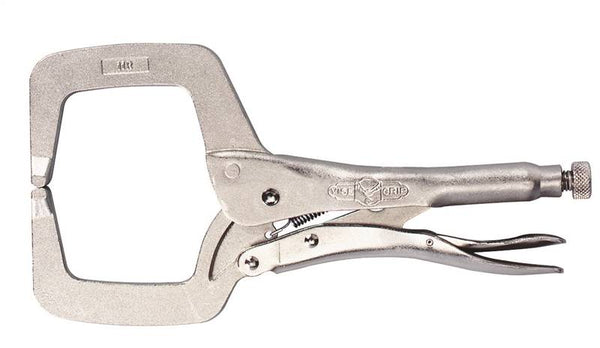IRWIN 21 C-Clamp, 250 lb Clamping, 8 in Max Opening Size, 9-1/2 in D Throat, Steel Body